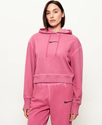 Bluza damska na jesień Karl Lagerfeld Jeans ze sklepu: Gomez Fashion Store w kategorii: Bluzy damskie - zdjęcie 874714-BD9-10338_KJ261W000015086
