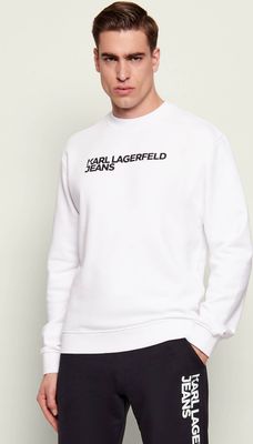 Karl Lagerfeld Jeans - Bluza męska jesienna ze sklepu: Gomez Fashion Store w kategorii: Bluzy męskie - zdjęcie 874714-BD9-10338_KJ261M000003001