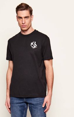 T-shirt męski na wiosnę Karl Lagerfeld Jeans ze sklepu: Gomez Fashion Store w kategorii: T-shirty męskie - zdjęcie 874714-BD9-10338_KJ261M000004002
