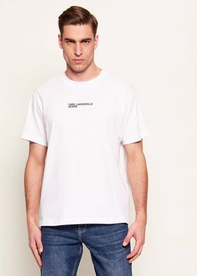 T-shirt męski Karl Lagerfeld Jeans ze sklepu: Gomez Fashion Store w kategorii: T-shirty męskie - zdjęcie 874714-BD9-10338_KJ261M000012001