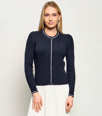 Sweter damski Lacoste ze sklepu: Gomez Fashion Store w kategorii: Swetry damskie - zdjęcie 874714-BD9-10338_LA262W000017166