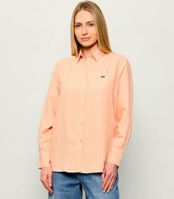 Koszula damska casual Lacoste ze sklepu: Gomez Fashion Store w kategorii: Koszule damskie - zdjęcie 874714-BD9-10338_LA262W000021C33