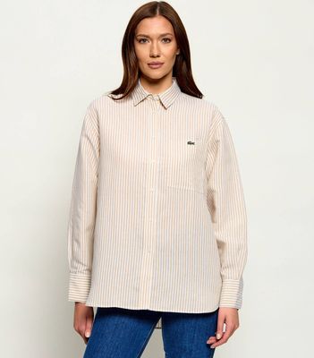 Koszula damska Lacoste ze sklepu: Gomez Fashion Store w kategorii: Koszule damskie - zdjęcie 874714-BD9-10338_LA262W000021C04