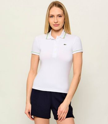 Bluzka damska na wiosnę Lacoste ze sklepu: Gomez Fashion Store w kategorii: Bluzki damskie - zdjęcie 874714-BD9-10338_LA262W000024C35