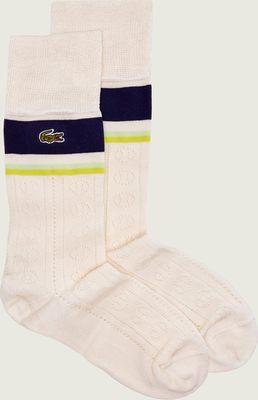 Skarpetki damskie bez wzorów Lacoste ze sklepu: Gomez Fashion Store w kategorii: Skarpetki damskie - zdjęcie 874714-BD9-10338_LA262W000054C45