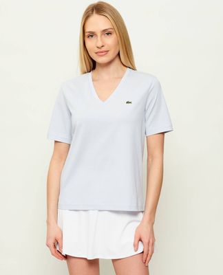 Bluzka damska letnia Lacoste ze sklepu: Gomez Fashion Store w kategorii: Bluzki damskie - zdjęcie 874714-BD9-10338_LA262W000069185