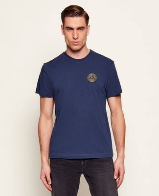 T-shirt męski casualowy Versace Jeans Couture ze sklepu: Gomez Fashion Store w kategorii: T-shirty męskie - zdjęcie 874714-BD9-10338_VR262M000057A25