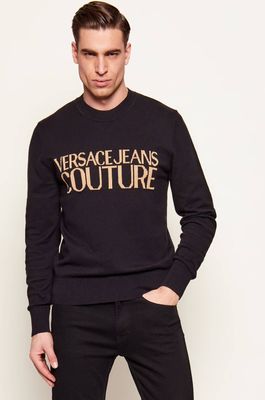 Sweter męski Versace Jeans Couture ze sklepu: Gomez Fashion Store w kategorii: Swetry męskie - zdjęcie 874714-BD9-10338_VR262M000056A06