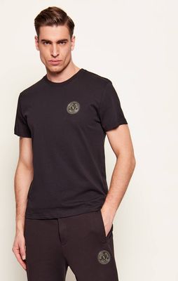 T-shirt męski na wiosnę Versace Jeans Couture ze sklepu: Gomez Fashion Store w kategorii: T-shirty męskie - zdjęcie 874714-BD9-10338_VR262M000057A06
