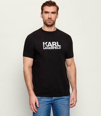 Karl Lagerfeld - T-shirt męski ze sklepu: Gomez Fashion Store w kategorii: T-shirty męskie - zdjęcie 874714-BD9-10338_KL262M000001015