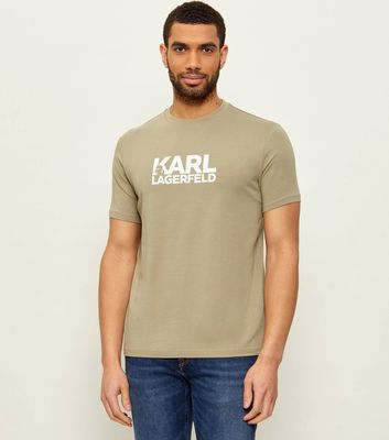Karl Lagerfeld - T-shirt męski w stylu młodzieżowym ze sklepu: Gomez Fashion Store w kategorii: T-shirty męskie - zdjęcie 874714-BD9-10338_KL262M000003420