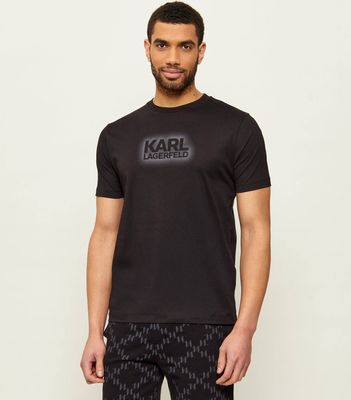 T-shirt męski letni Karl Lagerfeld ze sklepu: Gomez Fashion Store w kategorii: T-shirty męskie - zdjęcie 874714-BD9-10338_KL262M000016990