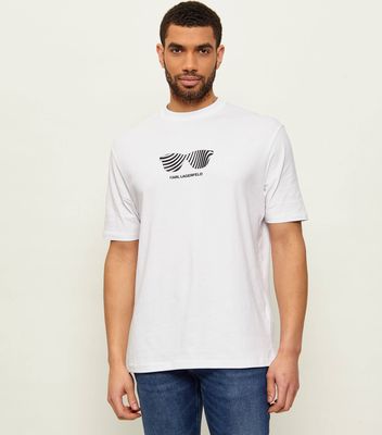 T-shirt męski Karl Lagerfeld ze sklepu: Gomez Fashion Store w kategorii: T-shirty męskie - zdjęcie 874714-BD9-10338_KL262M000017007