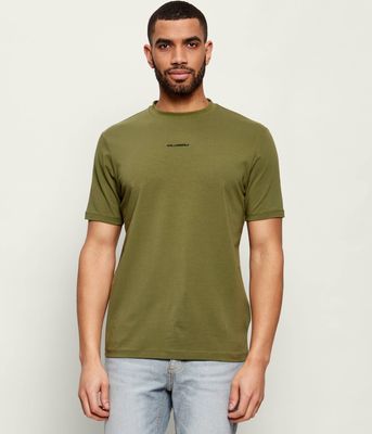 T-shirt męski Karl Lagerfeld ze sklepu: Gomez Fashion Store w kategorii: T-shirty męskie - zdjęcie 874714-BD9-10338_KL262M000020C10