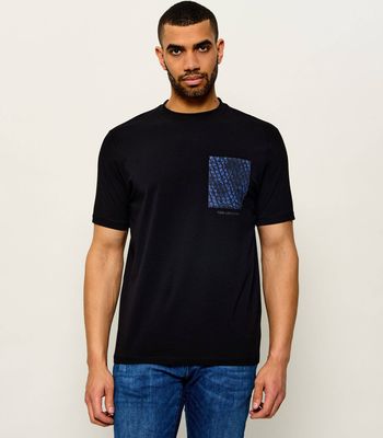 T-shirt męski casual Karl Lagerfeld ze sklepu: Gomez Fashion Store w kategorii: T-shirty męskie - zdjęcie 874714-BD9-10338_KL262M000022990