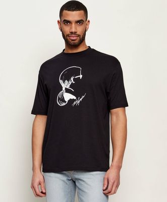 T-shirt męski Karl Lagerfeld ze sklepu: Gomez Fashion Store w kategorii: T-shirty męskie - zdjęcie 874714-BD9-10338_KL262M000023990