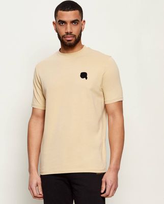 T-shirt męski casual Karl Lagerfeld ze sklepu: Gomez Fashion Store w kategorii: T-shirty męskie - zdjęcie 874714-BD9-10338_KL262M000028336