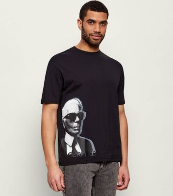 T-shirt męski Karl Lagerfeld ze sklepu: Gomez Fashion Store w kategorii: T-shirty męskie - zdjęcie 874714-BD9-10338_KL262M000038990