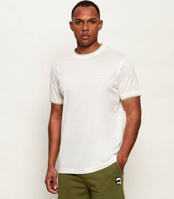 T-shirt męski casual na lato Karl Lagerfeld ze sklepu: Gomez Fashion Store w kategorii: T-shirty męskie - zdjęcie 874714-BD9-10338_KL262M000043334