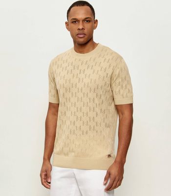 Sweter męski Karl Lagerfeld ze sklepu: Gomez Fashion Store w kategorii: Swetry męskie - zdjęcie 874714-BD9-10338_KL262M000056336