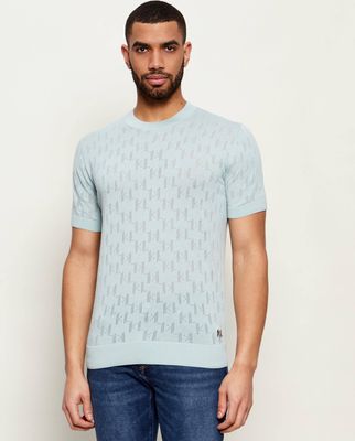Karl Lagerfeld - Sweter męski ze sklepu: Gomez Fashion Store w kategorii: Swetry męskie - zdjęcie 874714-BD9-10338_KL262M000056600