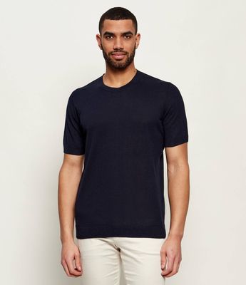 Sweter męski wiosenny casual Karl Lagerfeld ze sklepu: Gomez Fashion Store w kategorii: Swetry męskie - zdjęcie 874714-BD9-10338_KL262M000057690