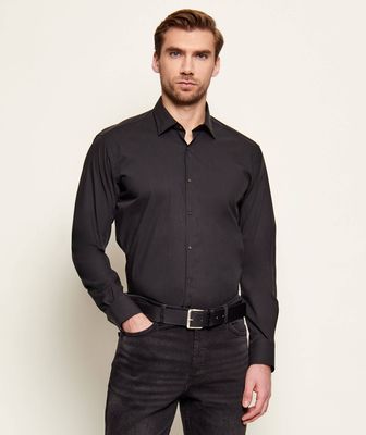 Karl Lagerfeld - Koszula męska casualowa ze sklepu: Gomez Fashion Store w kategorii: Koszule męskie - zdjęcie 874714-BD9-10338_KL262M000069990