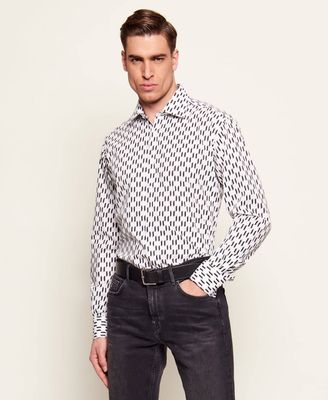 Koszula męska Karl Lagerfeld ze sklepu: Gomez Fashion Store w kategorii: Koszule męskie - zdjęcie 874714-BD9-10338_KL262M000088141