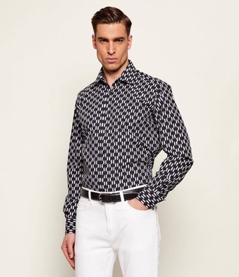 Koszula męska Karl Lagerfeld ze sklepu: Gomez Fashion Store w kategorii: Koszule męskie - zdjęcie 874714-BD9-10338_KL262M000088991