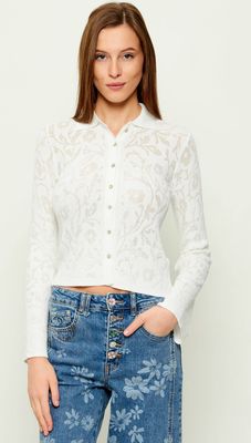 Sweter damski wiosenny zimowy Desigual ze sklepu: Gomez Fashion Store w kategorii: Swetry damskie - zdjęcie 874714-BD9-10338_DU262W000089066
