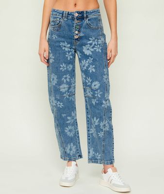 Desigual - Jeansy damskie na lato ze sklepu: Gomez Fashion Store w kategorii: Jeansy damskie - zdjęcie 874714-BD9-10338_DU262W000080009