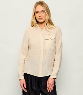 Aeronautica Militare - Koszula damska na wiosnę ze sklepu: Gomez Fashion Store w kategorii: Koszule damskie - zdjęcie 874714-BD9-10338_AM262W000007421