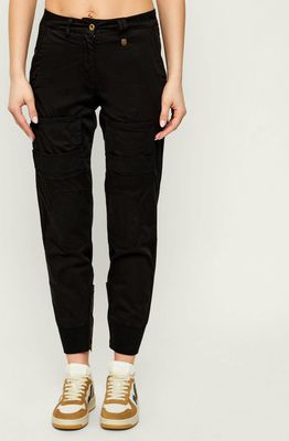 Spodnie damskie Aeronautica Militare ze sklepu: Gomez Fashion Store w kategorii: Spodnie damskie - zdjęcie 874714-BD9-10338_AM262W000013004