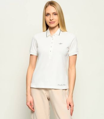 Bluzka damska Aeronautica Militare ze sklepu: Gomez Fashion Store w kategorii: Bluzki damskie - zdjęcie 874714-BD9-10338_AM262W000021002
