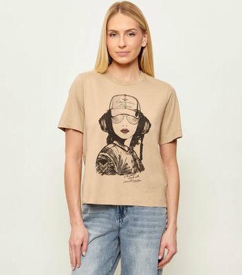 Aeronautica Militare - Bluzka damska młodzieżowa ze sklepu: Gomez Fashion Store w kategorii: Bluzki damskie - zdjęcie 874714-BD9-10338_AM262W000025418
