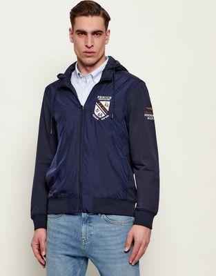 Bluza męska na jesień Aeronautica Militare ze sklepu: Gomez Fashion Store w kategorii: Bluzy męskie - zdjęcie 874714-BD9-10338_AM262M000025001