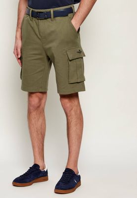 Spodenki męskie na lato Aeronautica Militare ze sklepu: Gomez Fashion Store w kategorii: Spodenki męskie - zdjęcie 874714-BD9-10338_AM262M000035424