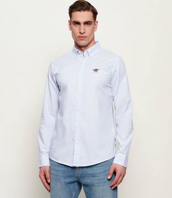 Koszula męska Aeronautica Militare ze sklepu: Gomez Fashion Store w kategorii: Koszule męskie - zdjęcie 874714-BD9-10338_AM262M000018445