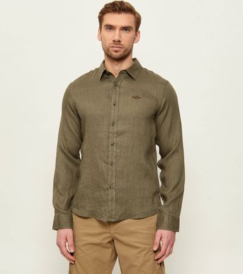 Koszula męska Aeronautica Militare ze sklepu: Gomez Fashion Store w kategorii: Koszule męskie - zdjęcie 874714-BD9-10338_AM262M000036424