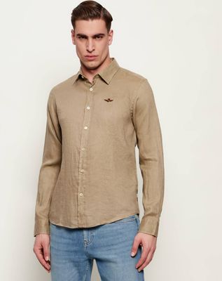 Koszula męska Aeronautica Militare ze sklepu: Gomez Fashion Store w kategorii: Koszule męskie - zdjęcie 874714-BD9-10338_AM262M000036382