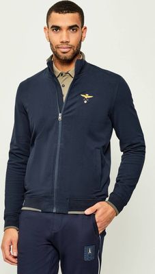 Bluza męska casual na zimę Aeronautica Militare ze sklepu: Gomez Fashion Store w kategorii: Bluzy męskie - zdjęcie 874714-BD9-10338_AM262M000038001