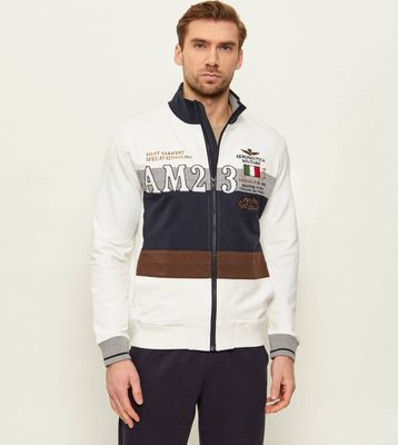 Aeronautica Militare - Bluza męska ze sklepu: Gomez Fashion Store w kategorii: Bluzy męskie - zdjęcie 874714-BD9-10338_AM262M000039447
