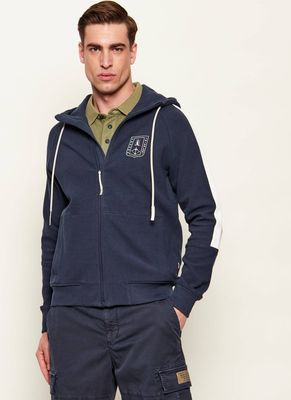 Bluza męska jesienna Aeronautica Militare ze sklepu: Gomez Fashion Store w kategorii: Bluzy męskie - zdjęcie 874714-BD9-10338_AM262M000040001