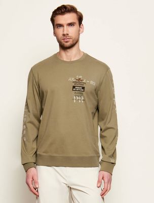 Bluza męska Aeronautica Militare ze sklepu: Gomez Fashion Store w kategorii: Bluzy męskie - zdjęcie 874714-BD9-10338_AM262M000041424