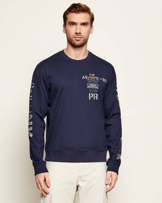 Bluza męska Aeronautica Militare ze sklepu: Gomez Fashion Store w kategorii: Bluzy męskie - zdjęcie 874714-BD9-10338_AM262M000041001