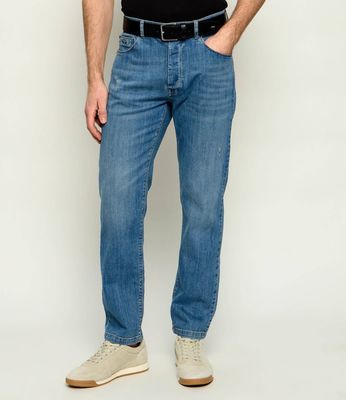 Jeansy męskie wiosenne Aeronautica Militare ze sklepu: Gomez Fashion Store w kategorii: Jeansy męskie - zdjęcie 874714-BD9-10338_AM262M000057449