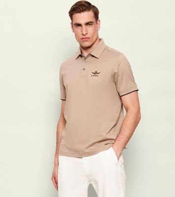 T-shirt męski na wiosnę Aeronautica Militare ze sklepu: Gomez Fashion Store w kategorii: T-shirty męskie - zdjęcie 874714-BD9-10338_AM262M000061382