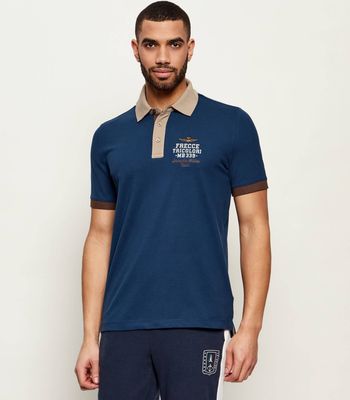 Aeronautica Militare - T-shirt męski ze sklepu: Gomez Fashion Store w kategorii: T-shirty męskie - zdjęcie 874714-BD9-10338_AM262M000062380
