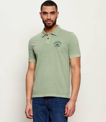 T-shirt męski letni Aeronautica Militare ze sklepu: Gomez Fashion Store w kategorii: T-shirty męskie - zdjęcie 874714-BD9-10338_AM262M000065451