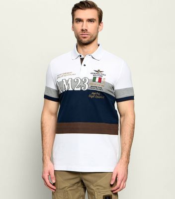 T-shirt męski Aeronautica Militare ze sklepu: Gomez Fashion Store w kategorii: T-shirty męskie - zdjęcie 874714-BD9-10338_AM262M000067447